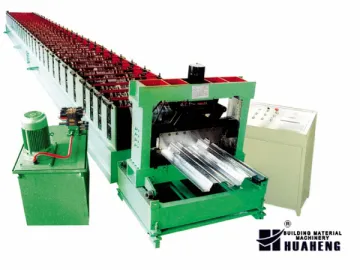 Metal Deck Roll Forming Machine