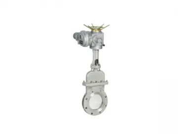 PZ973 Electric Knife Gate Valve