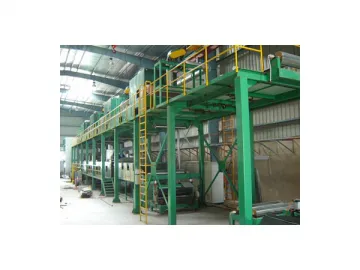 DTZ1300-25 Colored Aluminum Coil Coating Production Line