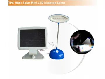 Solar LED Desktop Lamp