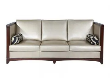 3 Seat Ark Wood Frame Sofa & Couch