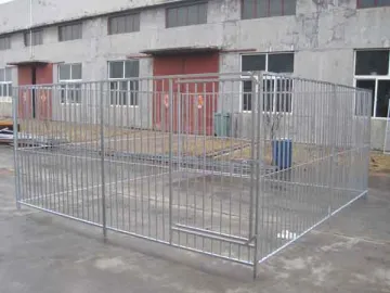 Galvanized Steel Dog Kennel