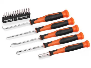 17 pc Precision Screwdriver & Hook Set