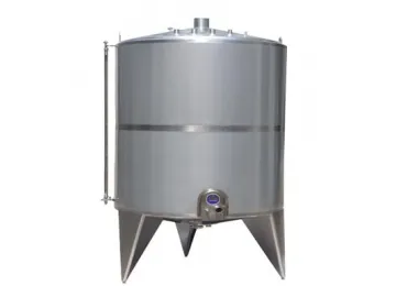 Stationary Stainless Steel Storage Tank