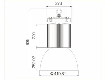 V1 200W Industrial LED Light