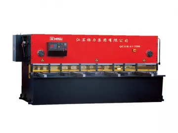 CNC Hydraulic Guillotine Shear, QC11K Series Economic Type