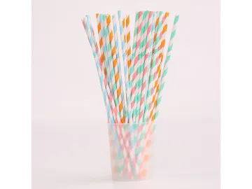 Bendable Paper Straws / Flexible Paper Straws