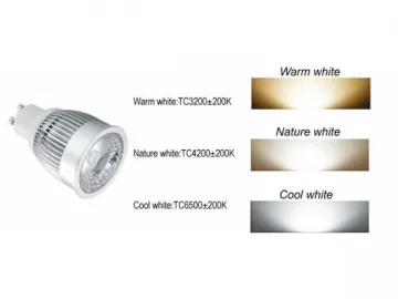 B7 7W COB GU10 LED Spotlight