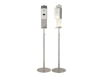 Floor Stand & Drip Tray for Hand Sanitizer Dispenser