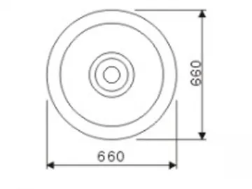 XLD-T93B Garden Post Lamp