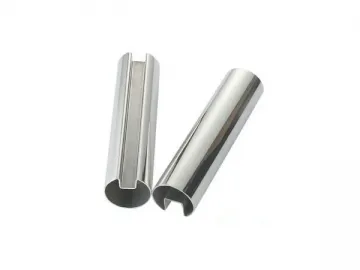 Oval Slotted Stainless Steel Tube