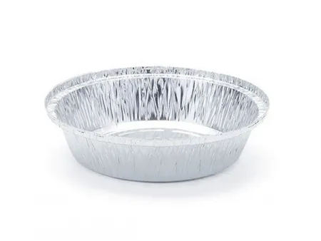 Round Wrinklewall Aluminum Foil Container, L rim