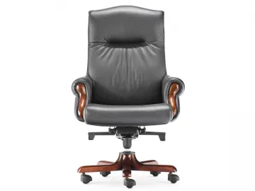 High Back Leather Chair