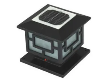 Solar Powered Post Light