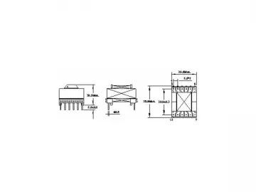 ER Series Switch Mode Power Transformer