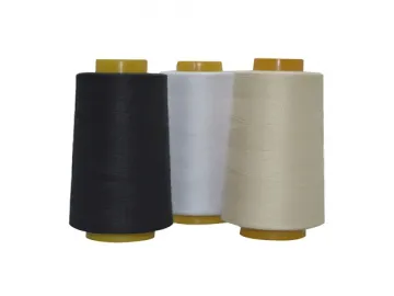 Cotton/Polyester Core Thread, Cotton Wrapped Polyester Core