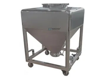 Stainless Steel Cone Bottom Tank