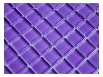 Pure Color Crystal Glass Mosaic Tile