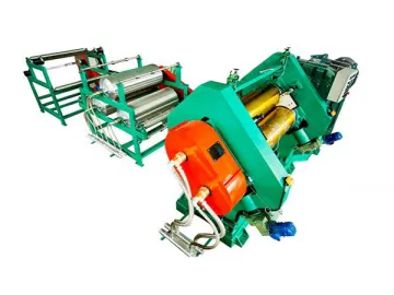 Two Roll Rubber Calendering Machine