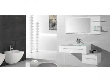 IL1511W Elegant Design Bathroom Vanity Set with Mirror