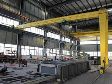 Single Girder Semi-Gantry Crane