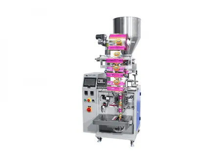 Vertical Form Fill Seal Machine with Volumetric Cup Filler, SK-L3B320QD-A