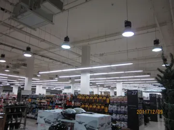 Illumination Improvement for a Supermarket in Italy