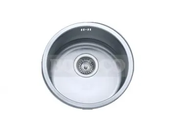 BL-830A Round Single Bowl Stainless Steel Kitchen Sink