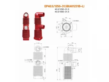 Embedded Pole (Insulating Pole for 40.5kV Electrical Distribution System)