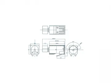 Φ5 Spring Reed Micro Vibrating Motor B1