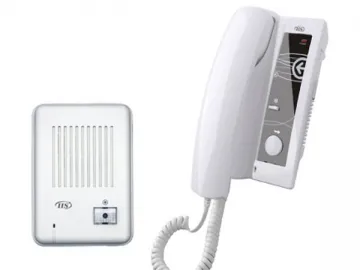 IIS-1123 and IIS-131B/132B 4-Indoor Units of Audio Intercom with 1 Outdoor Unit