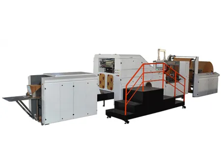 Block Bottom Bag Making Machine