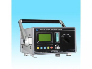 Portable PPM Oxygen Analyzer