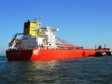 Self-Unloader Bulk Carrier Discharging Conveyor