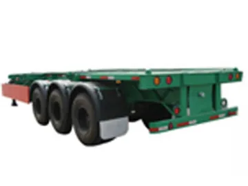 40 Feet Triple Axle Skeletal Trailer