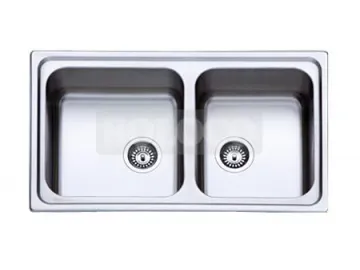 BL-888 Double Bowl Stainless Steel Kitchen Sink