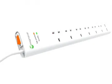 6-Way UK Socket with Surge Protection