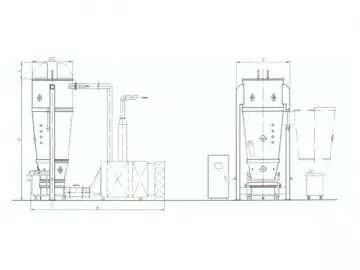 Fluidized Granulation Coater