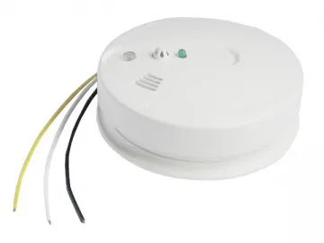 Wireless Network and Interconnection Photoelectric Smoke and Heat Detector