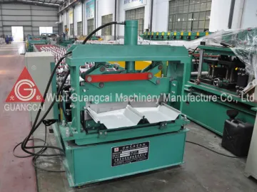 GWC75-380-760 Locked Roof Panel Roll Forming Machine