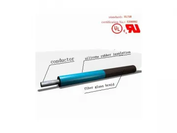 AWM3069 Silicone Rubber Insulation Braided Wire