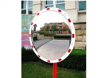 Reflective Traffic Mirror