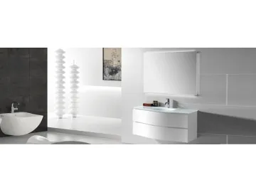 IL1557 Wall Mount Bathroom Vanity with 2 Large Drawers