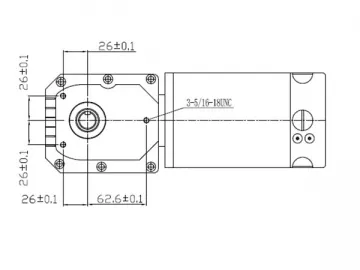 DC Geared Motor, ZDM1950