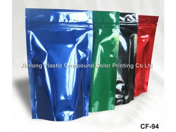 Stand Up Coffee Pouch / Coffee Bag with Clear Window