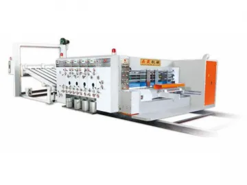 High Speed Water Based Ink Printing Slotting Machine