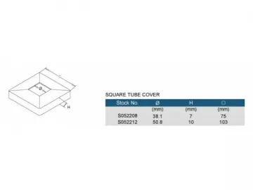 Stainless Steel Square Tube Cover