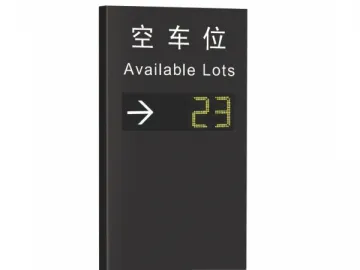 Outdoor LED Parking Lot Indicator